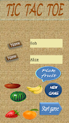 Fruit Tic Tac Toe ภาพหน้าจอ 4