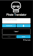 Pirate Translator: Talk like a 截圖 1