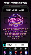 برنامهنما Neon Logo Maker 2023 عکس از صفحه