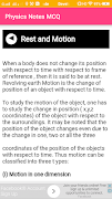 Physics Notes MCQ screenshot 2