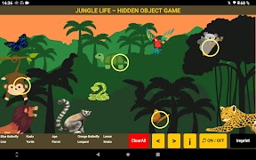 Jungle Life Hidden Object Game capture d'écran 3