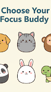 FocusPaws: Focus Timer & Pets اسکرین شاٹ 3