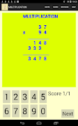 برنامه‌نما Multiplication عکس از صفحه
