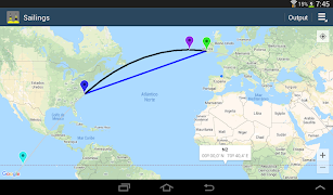 برنامهنما Sailings عکس از صفحه