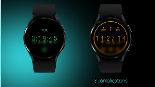 Dark Reflection Watch Face 截图 3