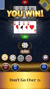Blackjack Card Game captura de pantalla 2