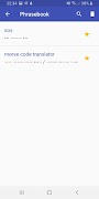 Morse translator screenshot 3
