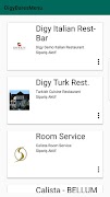 DigyBares E-Menu syot layar 1