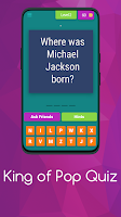 KING OF POP QUIZ screenshot 2