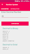 Number Conversion System screenshot 2