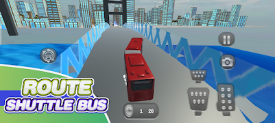 Route Shuttle Bus Poster