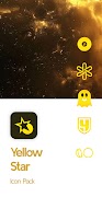Yellow Star Icon Pack Cartaz