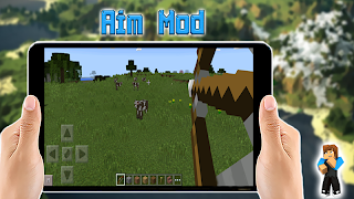 Aim Mod for Minecraft PE 스크린샷 1