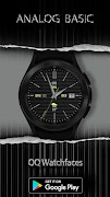 Analog Basic WF Wear OS 5+ স্ক্রিনশট 1