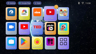 TV Launcher  - Smart TV BOX screenshot 1