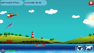 برنامه‌نما Angry Shark عکس از صفحه