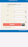 VO2 Max Calculator 포스터