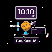 Space Astro Boy - Watch Face screenshot 1
