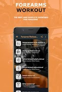 Forearms Workout Exercises poster