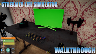 برنامهنما Walkthrough Streamer Life Simu عکس از صفحه