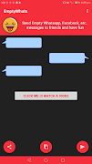 EmptyWhats - Empty Messages screenshot 1