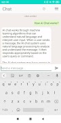 AI Chatbot Assistant تصوير الشاشة 6