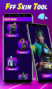 FFF FF Skin Tool, Elite Pass screenshot 1
