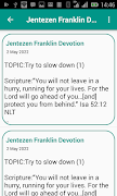 Jentezen Franklin Devotion App Plakat