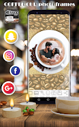Kahve Kupa Fotoğraf Çerçevesi Ekran Görüntüsü 3