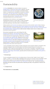 Sustainability Screenshot 2