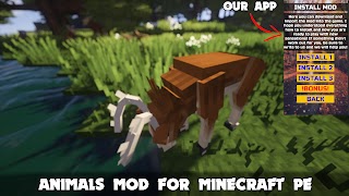 Animals Mod for Minecraft PE syot layar 3