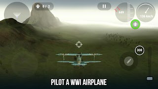 World War Pilot Plakat