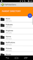FilePickerDemo screenshot 4