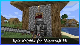 Epic Knights Mod for Minecraft الملصق