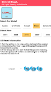 Oil Light Reset GMC screenshot 2