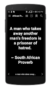 2 Schermata African Proverbs
