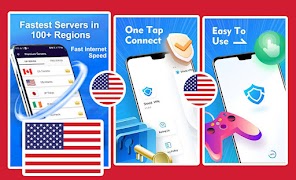 USA VPN - Secure USA Proxy Screenshot 1