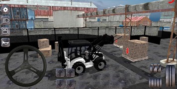 Backhoe Loader: Excavator Simu 截圖 4