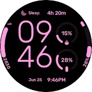 Infocenter II - Watchface تصوير الشاشة 2