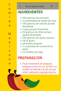 Comida mexicana screenshot 3