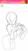 Rujukan Pose Anime syot layar 3