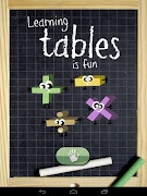 Learning tables is fun पोस्टर