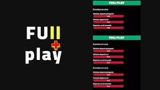 Full play plus en vivo apk تصوير الشاشة 2