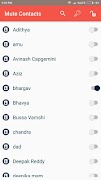 Mute Contacts captura de pantalla 1