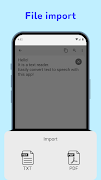 テキストリーダー-テキスト読み上げ (TTS) スクリーンショット 3