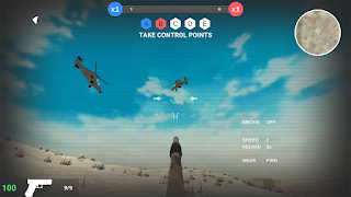 Command Battle: Red vs Blue 스크린샷 4