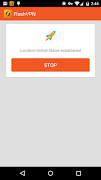 برنامه‌نما FlashVPN Fast VPN Proxy عکس از صفحه