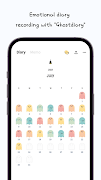 برنامه‌نما GhostDiary - Mood Daily Diary عکس از صفحه