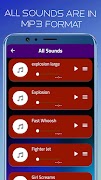 Sound Effects Action For Edit スクリーンショット 2