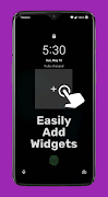 Lockscreen Widgets and Drawer screenshot 1